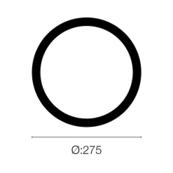 SLC Dio LED plafondlamp IP65 3CCT zwart