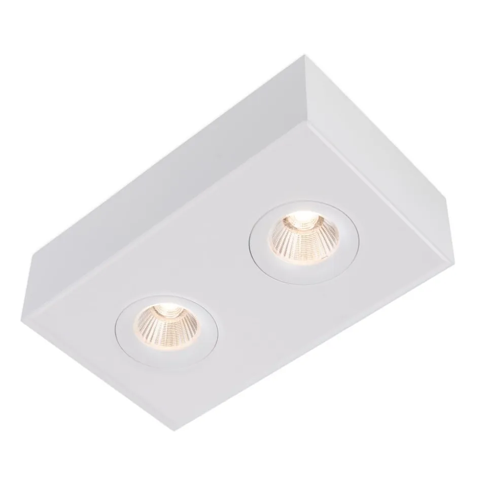 SLC DL04 Surface X2 opbouwlamp 2.700K wit