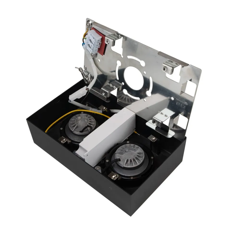 SLC DL04 Surface X2 opbouwlamp 2.700K zwart