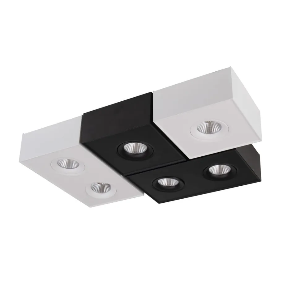 SLC DL04 Surface X2 opbouwlamp 2.700K zwart