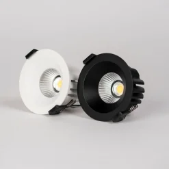 SLC LED downlight OnePro Soft, wit, 3.000 K, aluminium