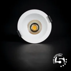 SLC LED downlight OnePro Soft, wit, 3.000 K, aluminium