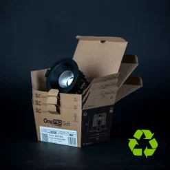 SLC LED downlight OnePro Soft, wit, 4.000 K, aluminium