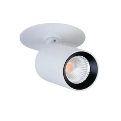 SLC LED inbouwspot Art, 1-lamp, wit, 3.000 K, aluminium