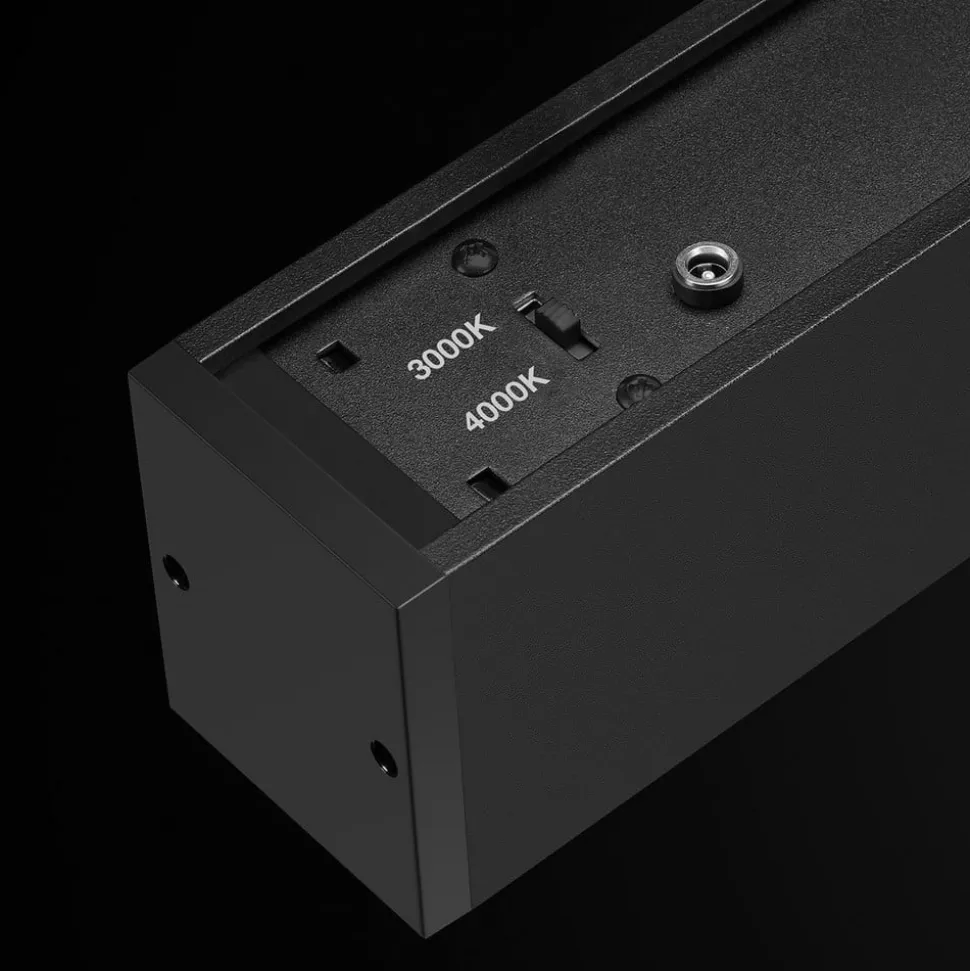 SLC LED plafondlamp Klik voor lengte 140 cm, zwart, CCT