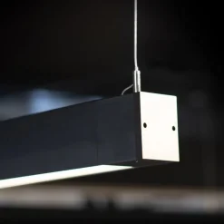 SLC LED plafondlamp Klik voor lengte 140 cm, zwart, CCT