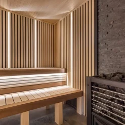 SLC LED strip sauna tot 105°C, 24V IP67 5m 2.700K