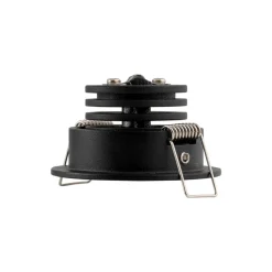 SLC MiniOne Tilt LED inbouwlamp zwart 3.000 K