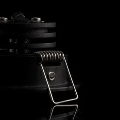 SLC MiniOne Tilt LED inbouwlamp zwart 3.000 K