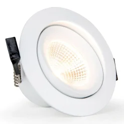 SLC One 360° LED inbouwlamp wit 3.000K