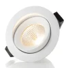 SLC One 360° LED inbouwlamp wit 2.700K