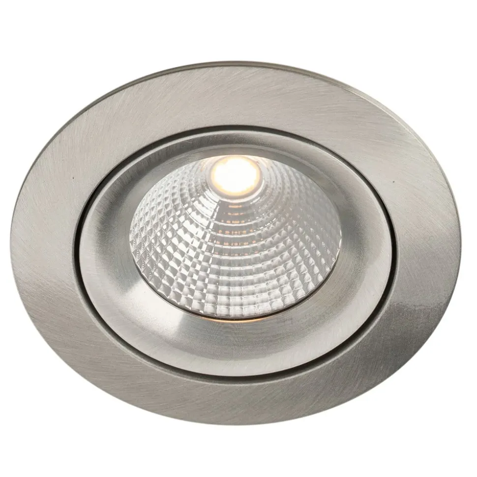 SLC One 360° SunLike LED inbouwlamp alu 930