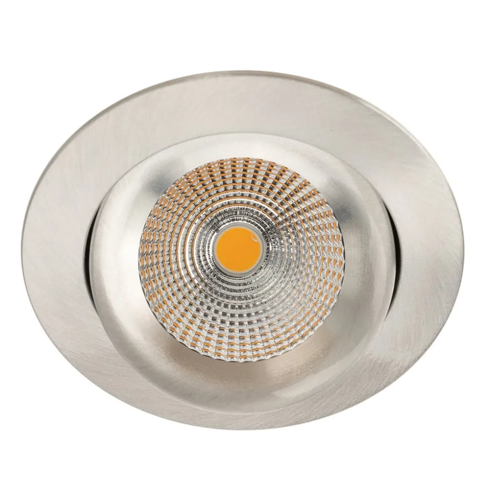 SLC One 360° SunLike LED inbouwlamp alu 930