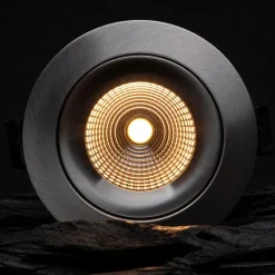 SLC One 360° SunLike LED inbouwlamp alu 930