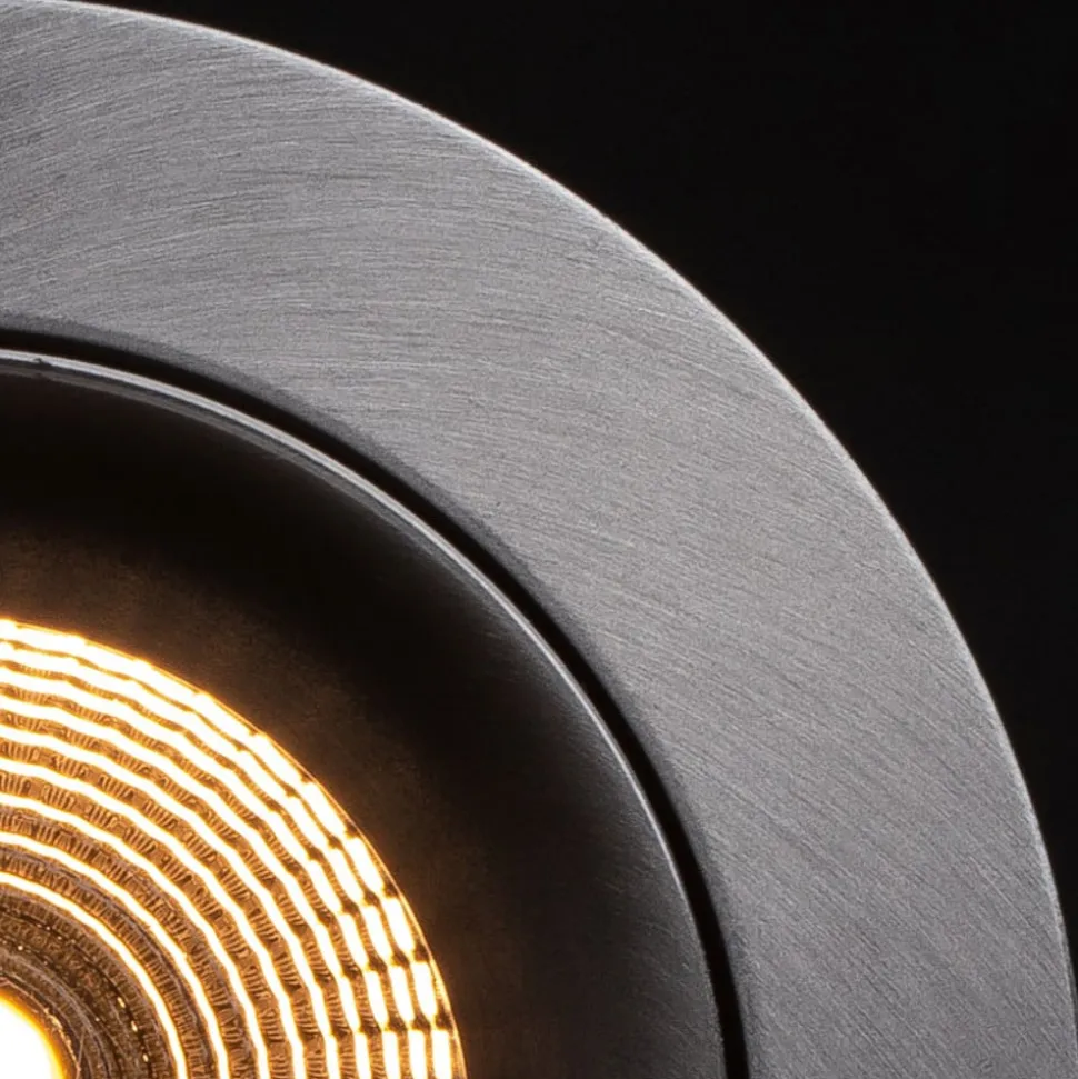 SLC One 360° SunLike LED inbouwlamp alu 930