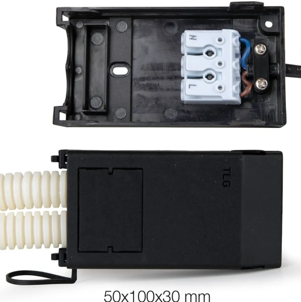 SLC One 360° SunLike LED inbouwlamp zwart 927