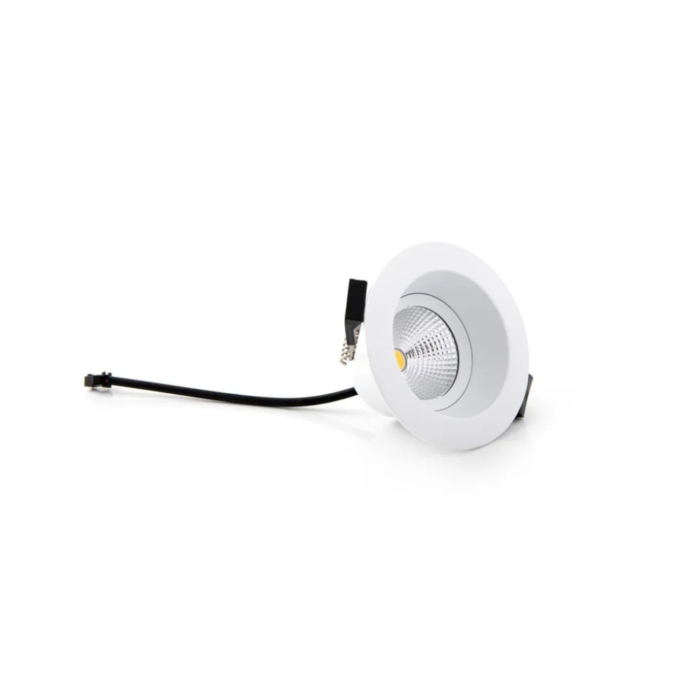 SLC One Soft LED inbouwspot Dime wit