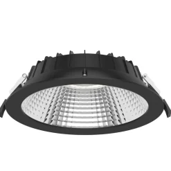 SLC Shift LED inbouwspot Ø 22,8cm CCT, zwart