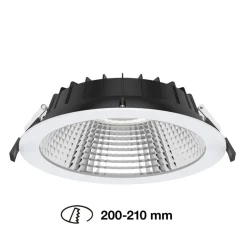 SLC Shift LED inbouwspot Ø 22,8cm CCT, wit