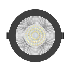 SLC Shift LED inbouwspot Ø 19cm CCT, zwart