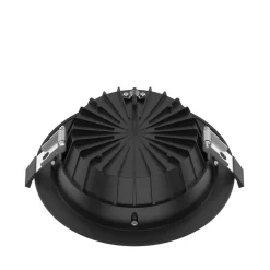 SLC Shift LED inbouwspot Ø 19cm CCT, zwart