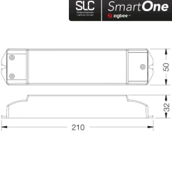 SLC SmartOne voeding ZigBee CV 24V 50W PWM Mono