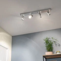 SLV ASTO 4-lamps plafondspot met Ring