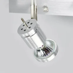 SLV Asto 2-lamps plafondspot met decoratieve ring