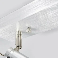 SLV Asto 2-lamps plafondspot met decoratieve ring