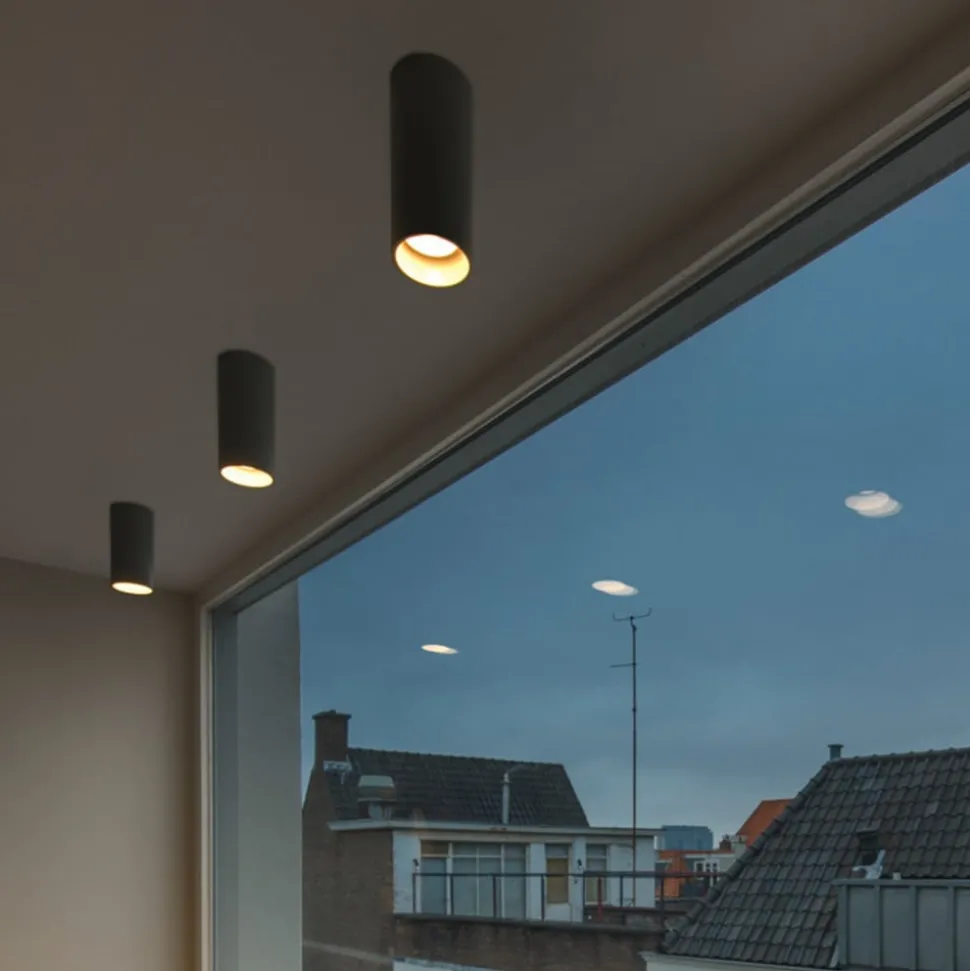 SLV Asto Tube downlight GU10 1-lamp zwart