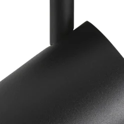 SLV Asto Tube plafondspot GU10 4-lamps rond zwart