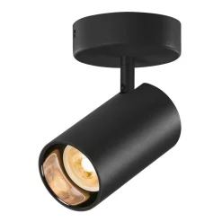 SLV Asto Tube plafondspot GU10 1-lamp zwart