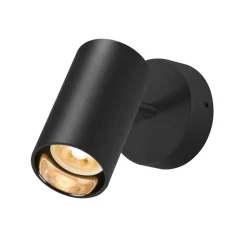 SLV Asto Tube plafondspot GU10 1-lamp zwart
