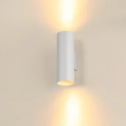 SLV Asto Tube wandlamp, GU10, up/down, wit