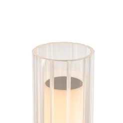 SLV badkamer wandlamp Lygant enkel, zwart, aluminium