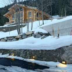 SLV Brick Downunder wand inbouwlamp E14 IP44