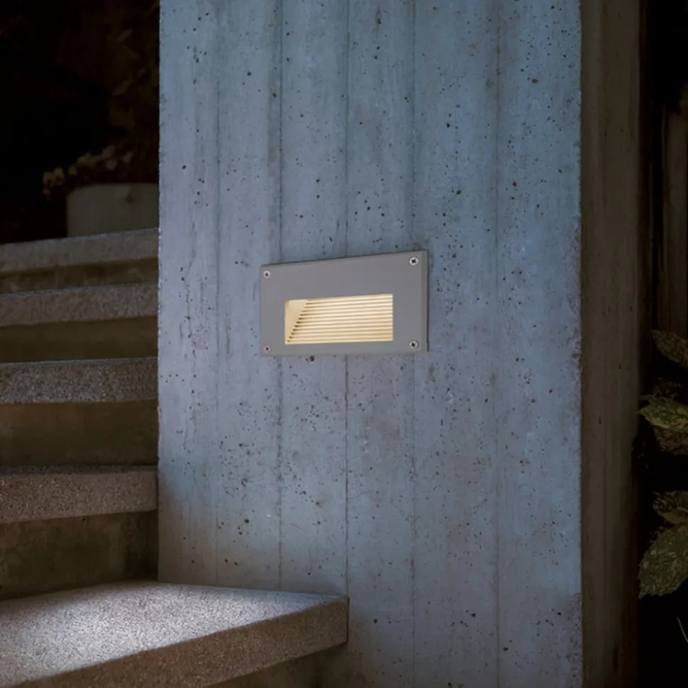 SLV Brick LED wand inbouwlamp 3.000K