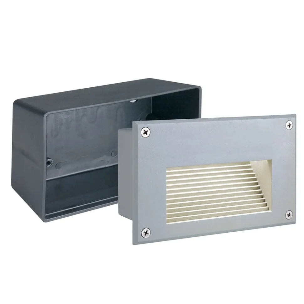 SLV Brick LED wand inbouwlamp 3.000K