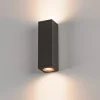 SLV buitenwandlamp Theo, antraciet, aluminium, omhoog/omlaag