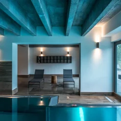 SLV buitenwandlamp Theo, antraciet, aluminium, omhoog/omlaag