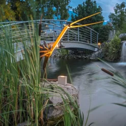 SLV Concreto vloerspot IP65 GU10 stekker hoekig