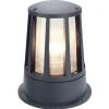 SLV Cone - antracietkleurige sokkellamp , IP54