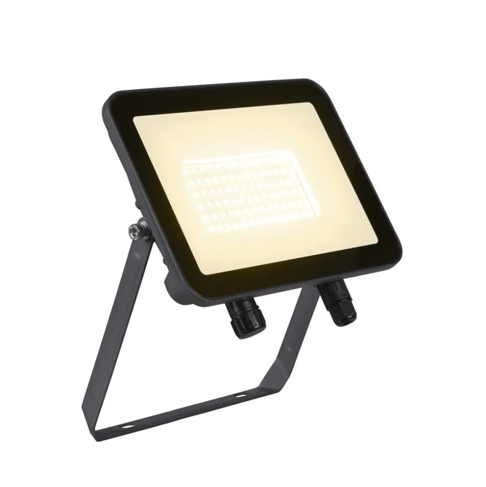 SLV Floodi LED buitenspot, IP65, breedte 20 cm