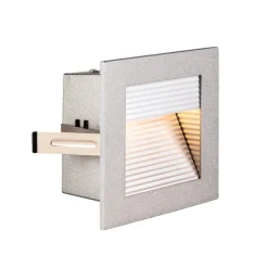 SLV Frame Curve LED inbouwlamp zilver