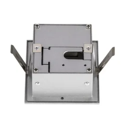 SLV Frame Curve LED inbouwlamp zilver