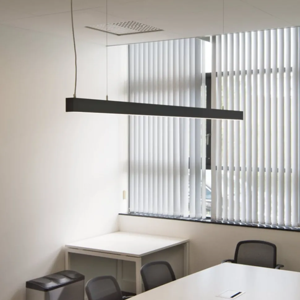 SLV Glenos LED hanglamp 205 cm zwart