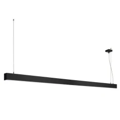 SLV Glenos LED hanglamp 205 cm zwart