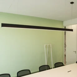 SLV Glenos LED hanglamp 205 cm zwart