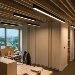 SLV Glenos LED hanglamp 205 cm zwart