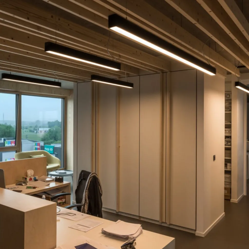 SLV Glenos LED hanglamp 205 cm zwart